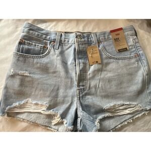 Women's Levi's 501 Button Fly Jean Shorts Size 32 - With Tags